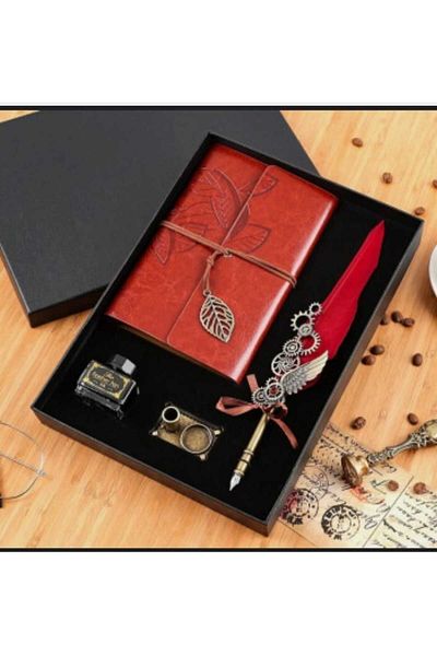 MRShopping Комплект потапящи химикалки MR Nostalgia Agenda Комплект потапящи химикалки с мастило Специален дизайн Специален подарък