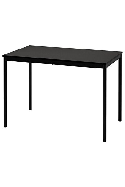 IKEA AKDENİZ SANDSBERG siyah 4 kişilik mutfak masası 67x110 CM