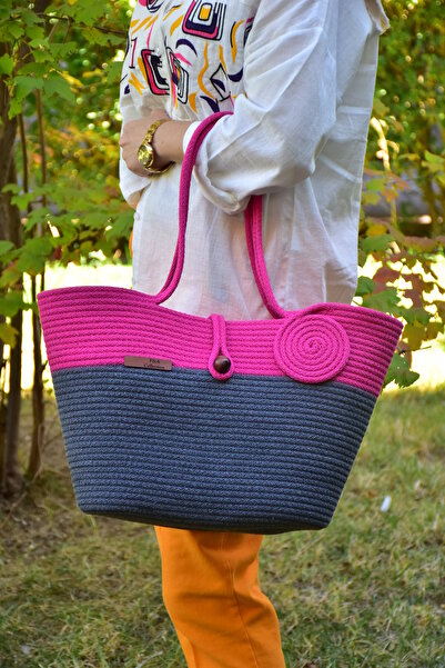 fa collection desing Τσάντα από άχυρο γιούτα - Τσάντα παραλίας, χειρός και χαρτοφυλάκιο