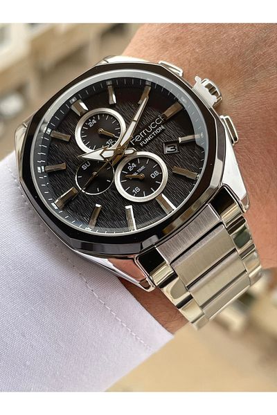 Ferrucci Men Wrist Watch with Indicators Active