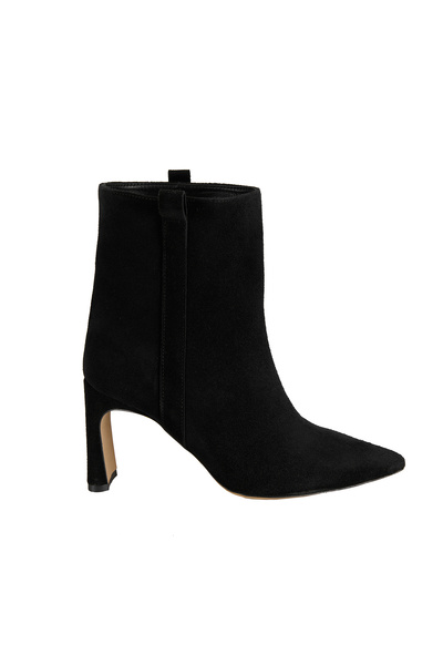Desa Kadın Siyah Süet Topuklu Bot