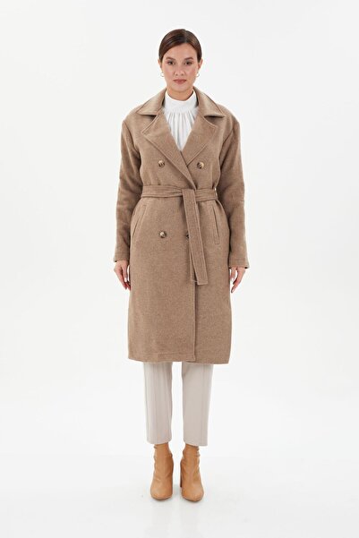 Brendon Жіночий пальто A.Kahve/L.Brown 22W24002424