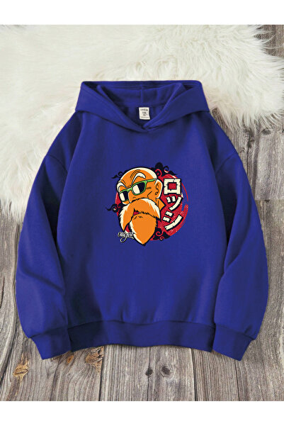 YUNAYT Dječja majica sa kapuljačom i printom