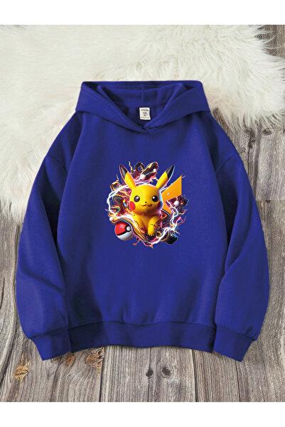 YUNAYT Дитячий світшот з капюшоном і принтом