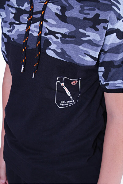 Markahit Tricou cu model de camuflaj băiat