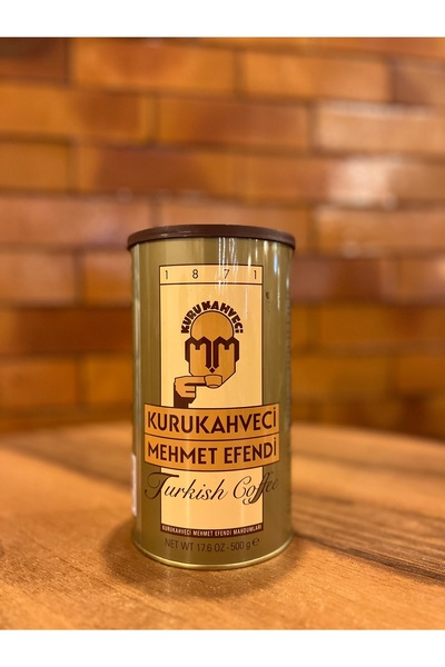 Türk kahvesi Mehmet Efendi 500 gr teneke kutu