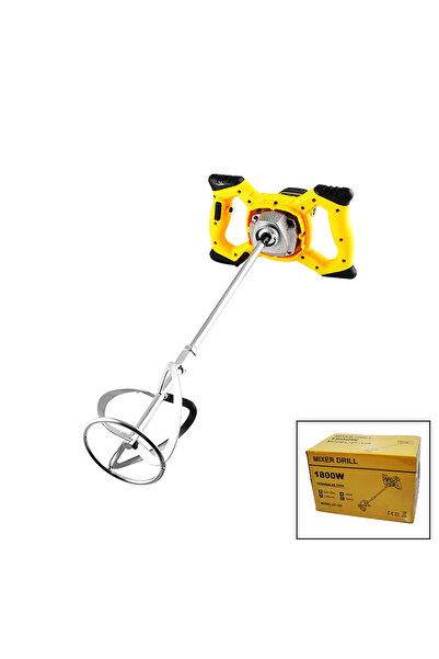 MELFSHOP Mıxer Drıll Zy-120 Harç - Boya Karıştırıcı Mikser Matkap 120mm - 180...
