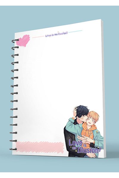 nihonwosekai Yaoi BL Anime A5 Size Spiral Notebook 50 Sheets