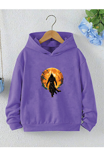 YUNAYT Hanorac imprimat cu glugă pentru copii