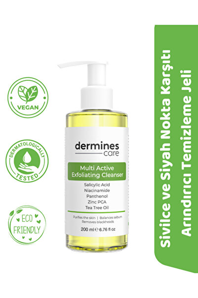 Dermines Karma ve Yağlı Ciltlere Özel Sivilce ve Siyah Nokta Karşıtı Salisili...