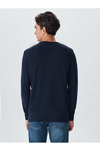 Ltb Велосипедний комір Синій светр