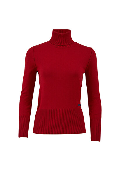 Ltb Turtleneck Red Sweater