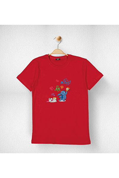 YUNAYT ДЕТСКА ТЕНИСКА С ЩАМП С КЪС РЪКАВ