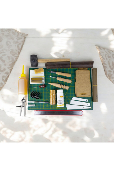 AiryFooT Deri Hobi Başlangıç Tam Set ( Süper Set ) 23 Parça