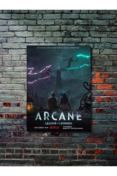 ZNC Arcane - L.O.L - Oyun Posterleri, Özel Tasarım Kağıt Poster
