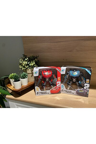 liss çarşı Robot Cars Dönüşebilen Aksesuarlı İkili Set Transformens El becerisi Geliştirici Çocuk Dönüşebilen