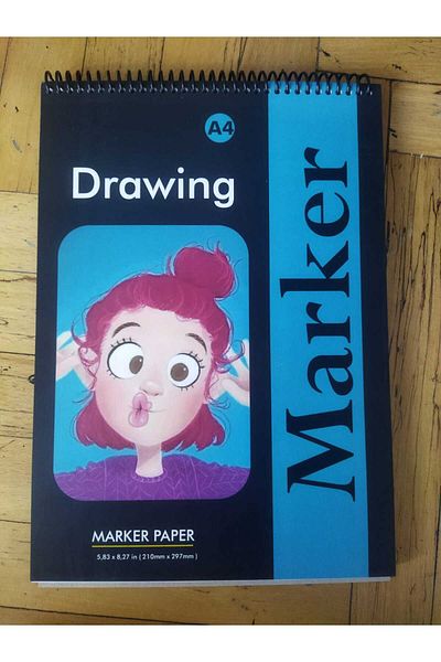 Koala Marker Drawing Pad, Sketchbook, A4 Size