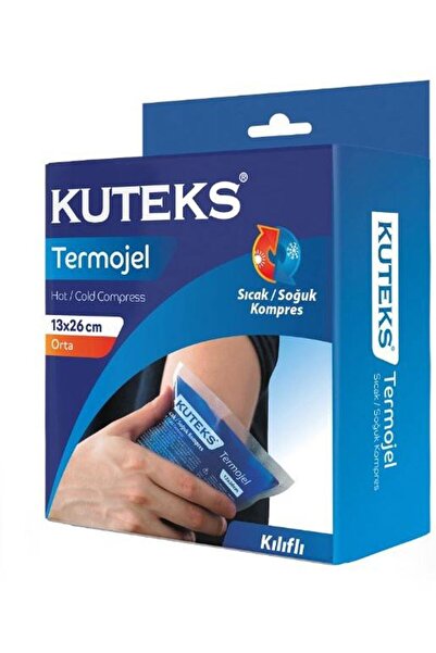 Kuteks Termojel Sıcak & Soğuk Kompres 13cm X 26cm - Kılıflı