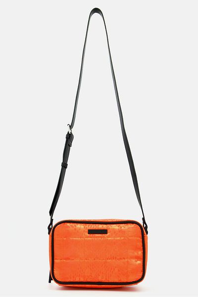 Tahari Women Brand Logo Cross Body Bag 22 L x 15 H x 3 W cm, Orange