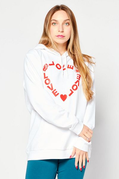 Love moschino sweatshirt womens sales