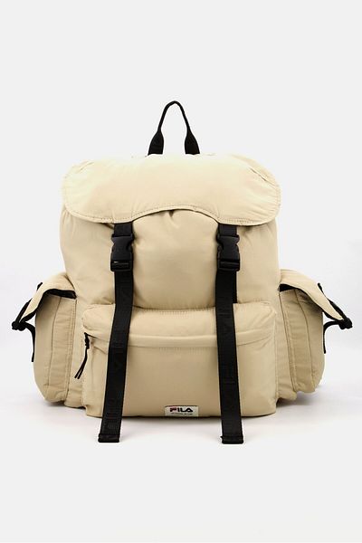 Fila Men Brand Logo Backpack 44 H x 48 L x 15 W cm, Tan