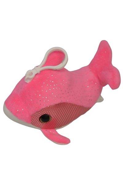 SELAY TOYS Pink Dolphin Plush Keychain - 1497