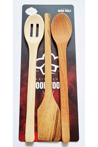 Modellino Set of 3 Wooden Spoons