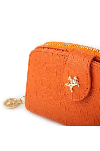Nas Bag Women's Orange Wallet (En:15 X Length:10)