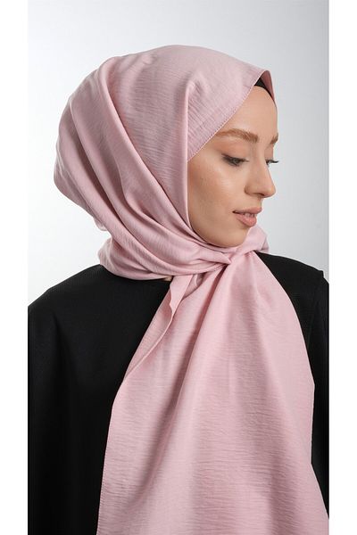 HÜRREM BONE Pink Plain Classic Shawl Cotton Jazz Plain 202105_04