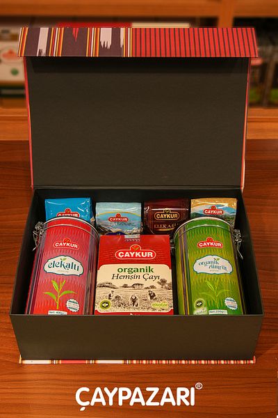 Çaykur Local Gift Box 4 - Elegant and Convenient Design