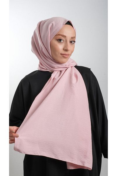 HÜRREM BONE Pink Plain Classic Shawl Cotton Jazz Plain 202105_04