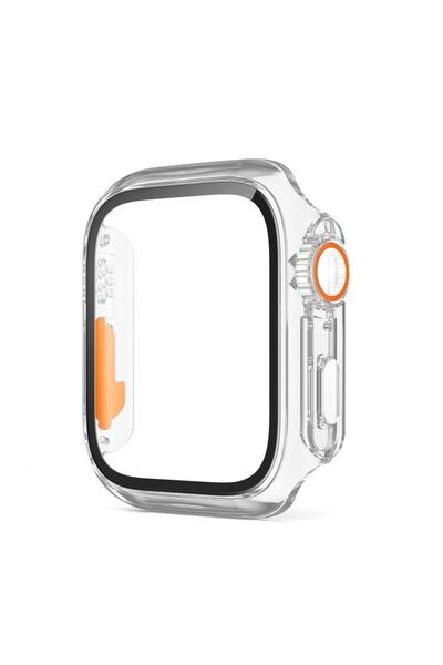 UnDePlus Apple Watch 7/8/9 45mm Uyumlu Watch Ultra Görünümlü Kasa Dönüştürücü...