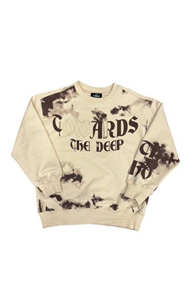 Zekids Hanorac pentru băiat cu model Coward scris