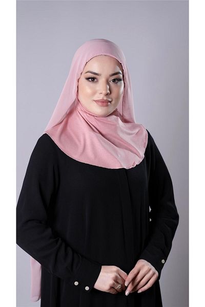 HÜRREM BONE Πούδρα Πρακτικό έτοιμο σάλι σιφόν ύφασμα Hijab Bonnet 3009_06
