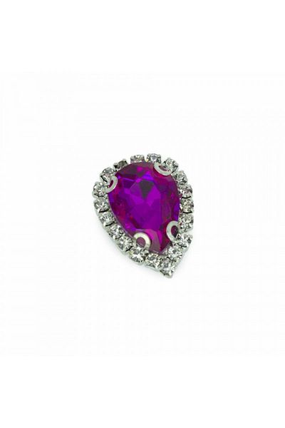 Turgut Brode 2.5X1.8Cm Crystal Drop Planting Stone - 3 Pieces