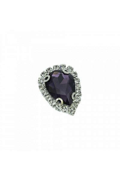 Turgut Brode 2.5x1.8cm Crystal Drop Strut Stone