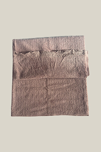 YAKAMEL Șal pufos și călduros Wellsoft, pătrat, fără model, de culoare muștar