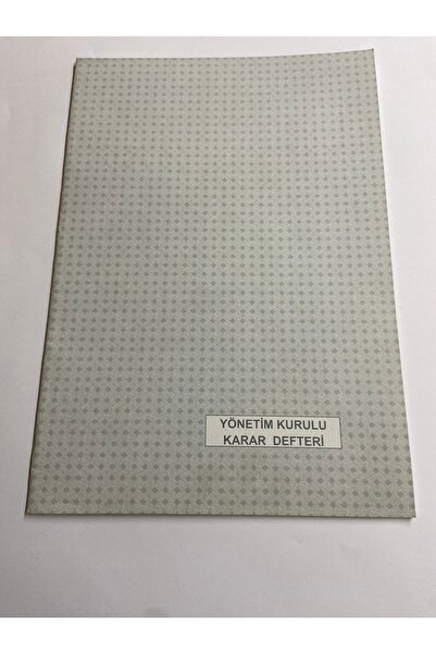 Dilman YÖNETİM KURULU KARAR DEFTERİ