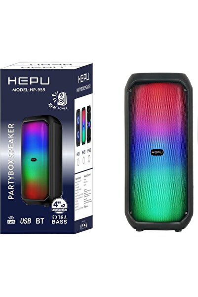 HEPU HP-959 BT SPEAKER RGB HOPARLÖR