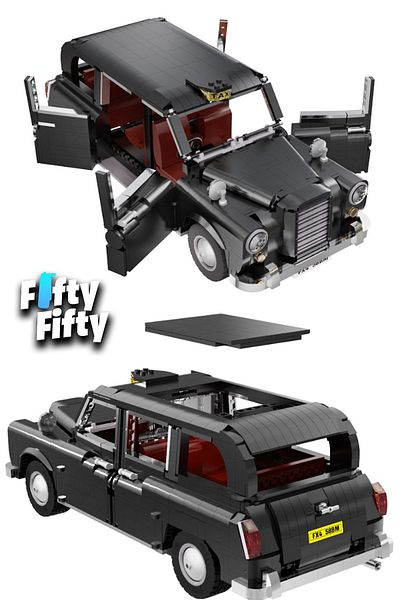 Vagonlife Cada London Taxi - C62004W 1871 Pieces Professional Toy Set