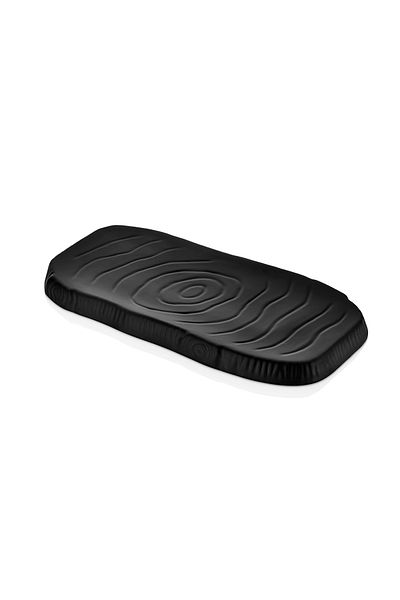 Külsan Melamine Steak dish black Color Size 35 cm