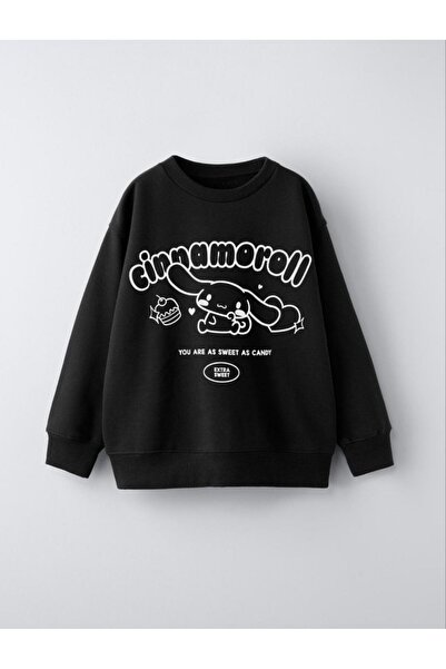 Kız Çocuk Cinnamoroll Sweatshirt