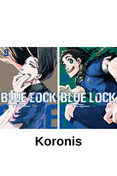 Komik Şeyler Blue Lock Cilt 9-10 Set (2Kitap)
