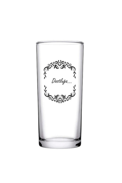 Paşabahçe 4-Way Conversation Good Wishes Raki Glass 200 Cc | Raki Glass Set of 4