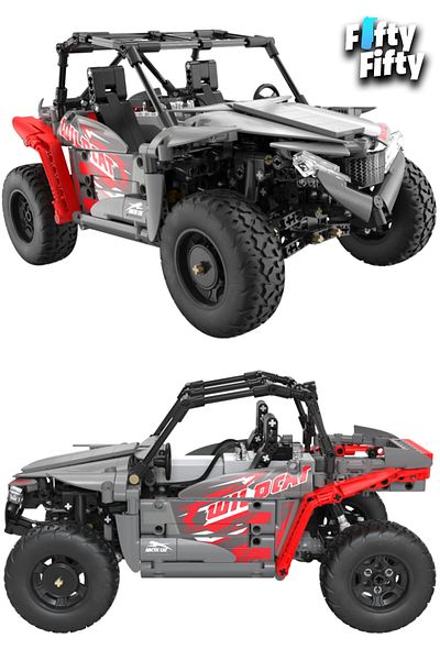Vagonlife Cada Arctic Cat Wildcat Xx -C62006W (686 Pieces) Remote Control Toy Construction Set