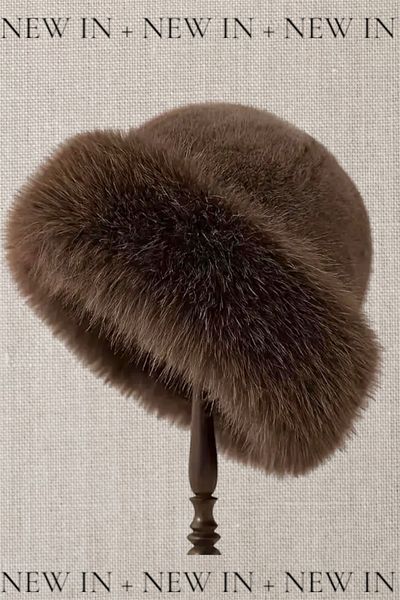 Pinty Design Faux Fur Women's Heart Hat
