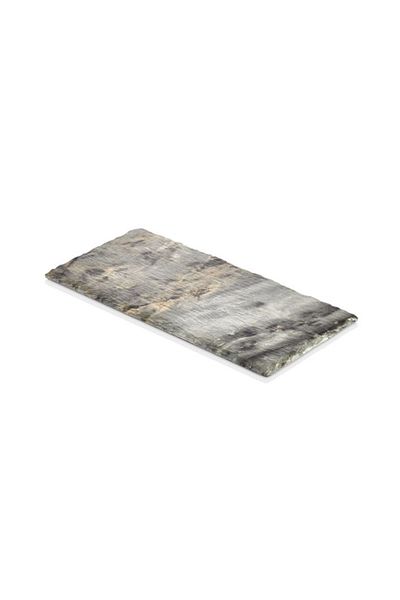 Külsan Marble snack stand melamine rectangle 16.5 cm
