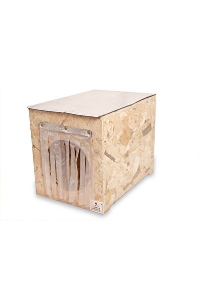 narım أبعاد فتحة القط الخشبية الخارجية والداخلية: 35x40x35