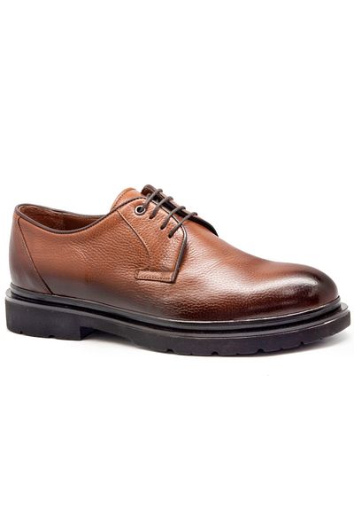 Cem Pekşen Ανδρικά καθημερινά casual παπούτσια Blackheart 2525 Tan Leather