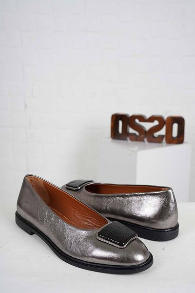 Osso Genuine Leather Women's Ballerina Shoes 242127102